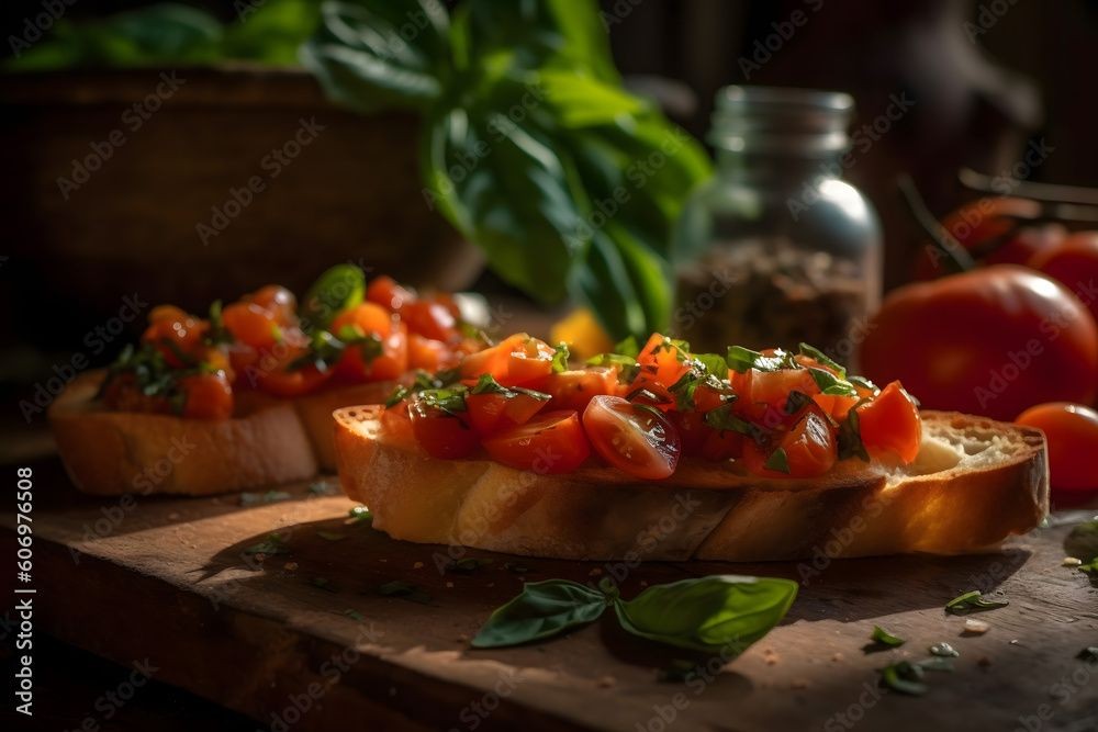 bruschetta chilean style hot sauce 