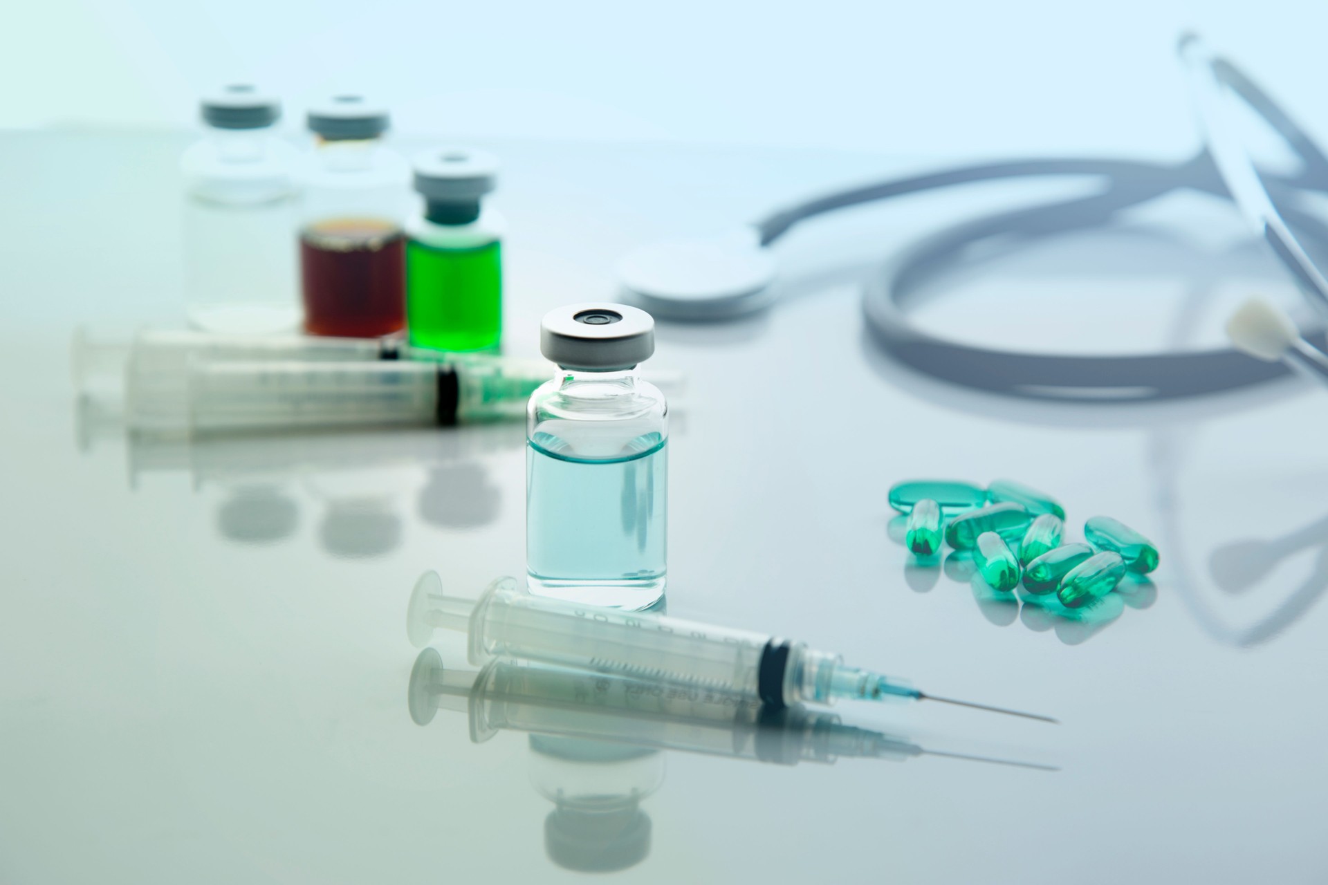 Syringe and Vials